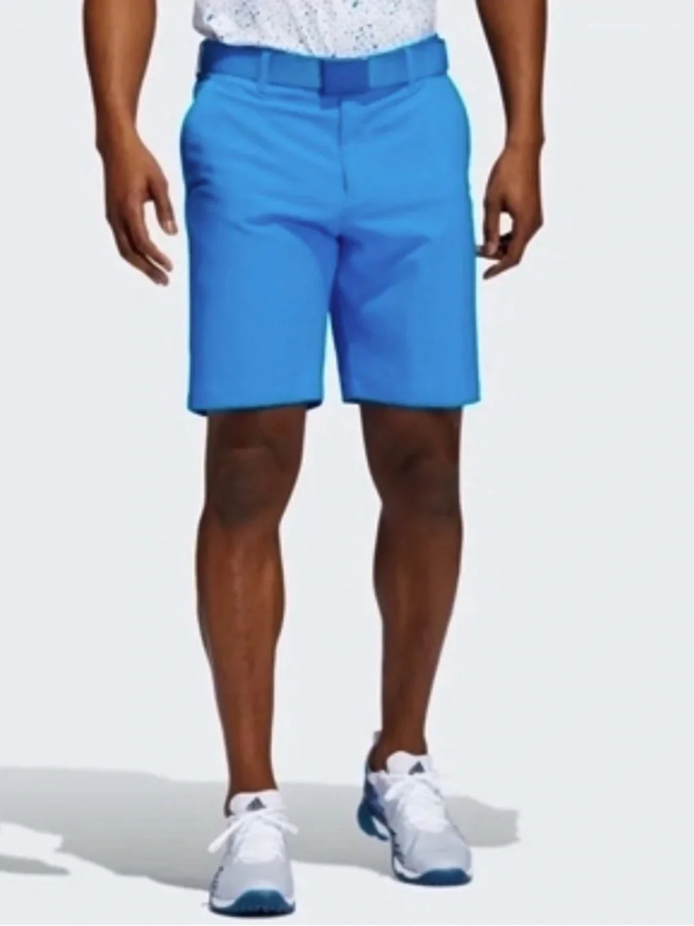 adidas Mens Ultimate 365 Core Golf Shorts Size 36 Blue Rush 8.5